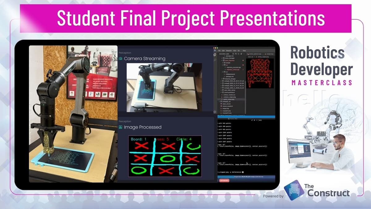 Students Final Project Presentation - Robotics Developer Masterclass