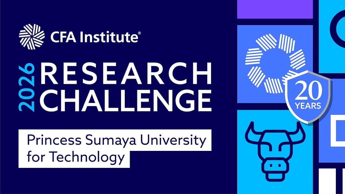 CFA Institute Research Challenge Finals: Princess Sumaya University for Technology