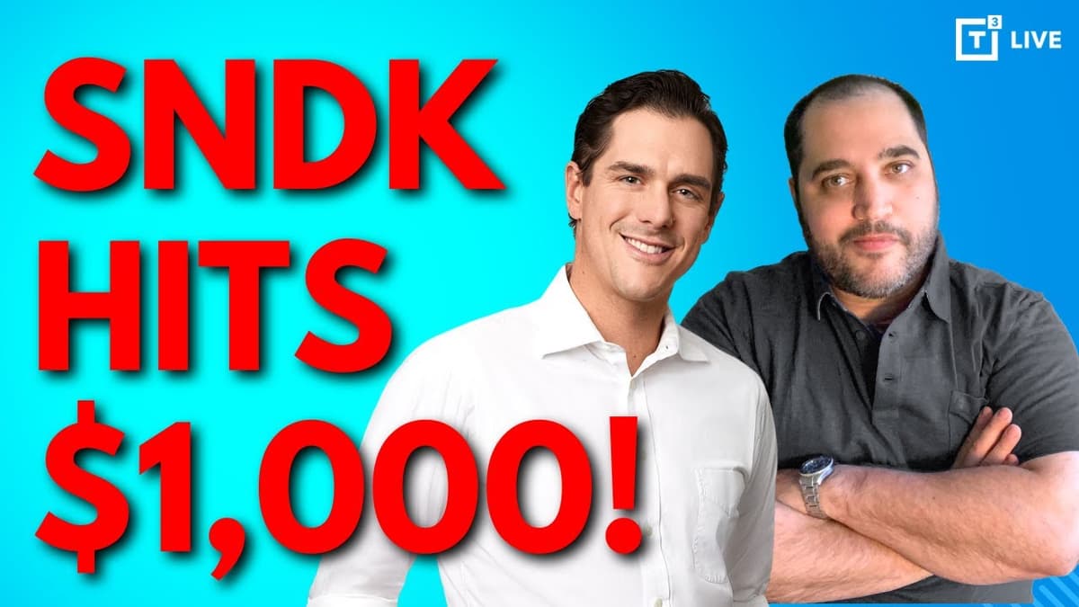 SanDisk Hits $1,000! So What Now?