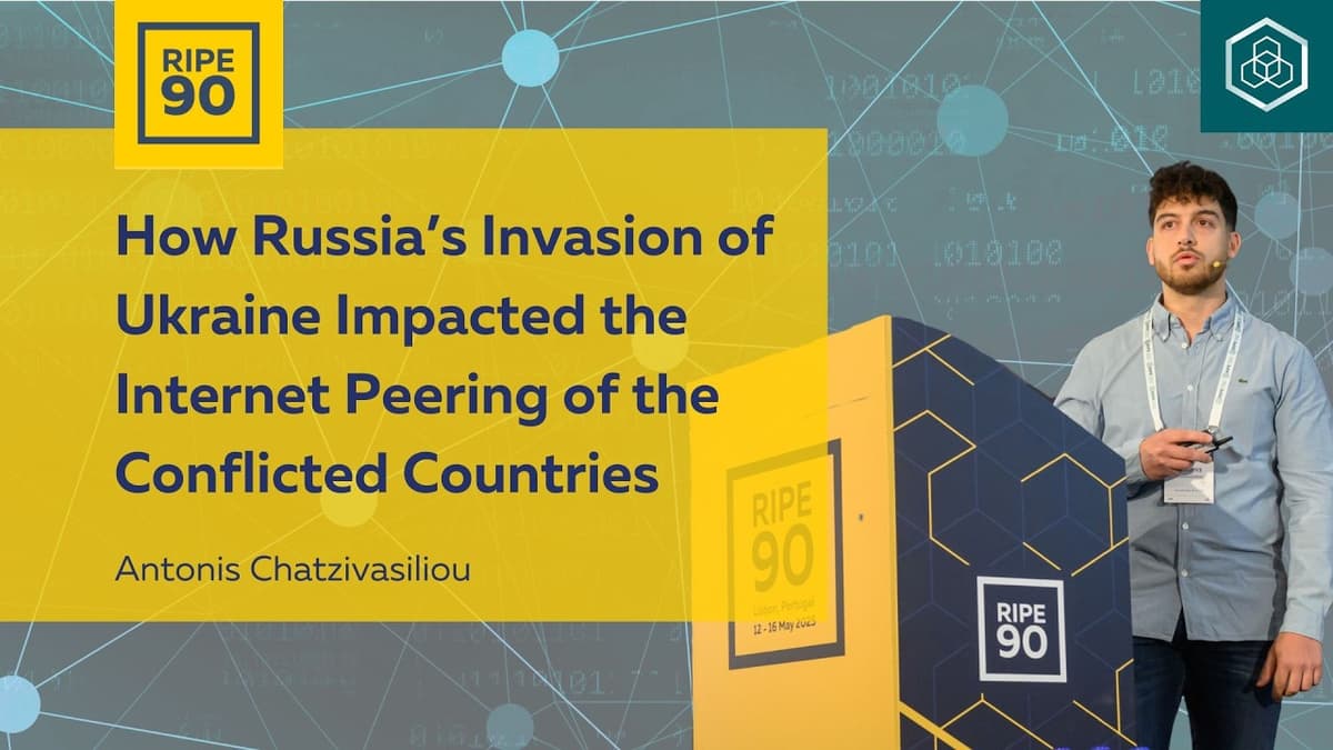 What Happens to the Internet when War Breaks Out? #ukraine #internet #BGP