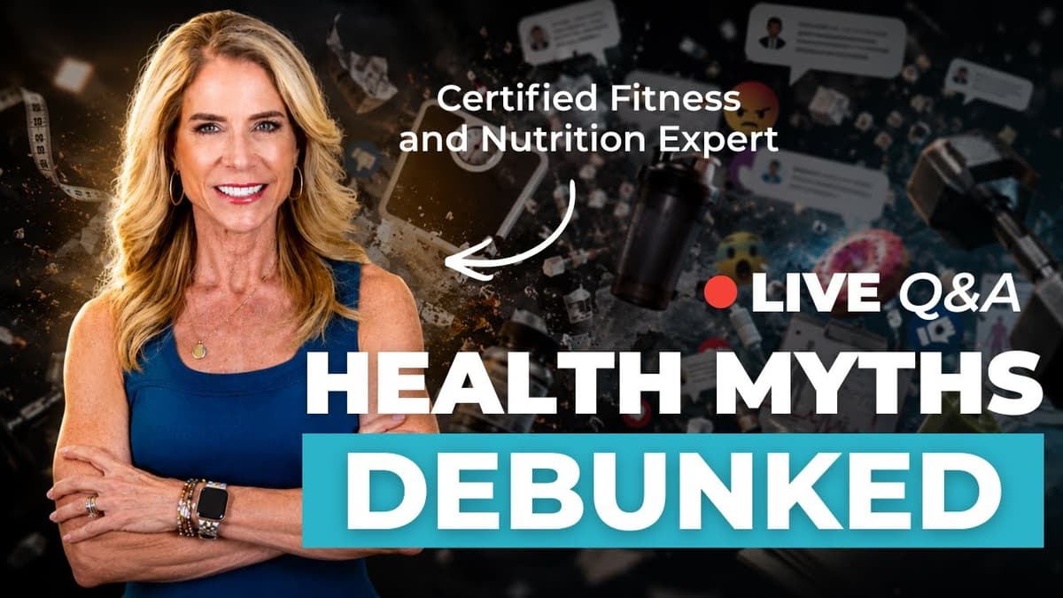 Midlife Health Myths: What's True, What's Not? | LIVE with JJ Virgin