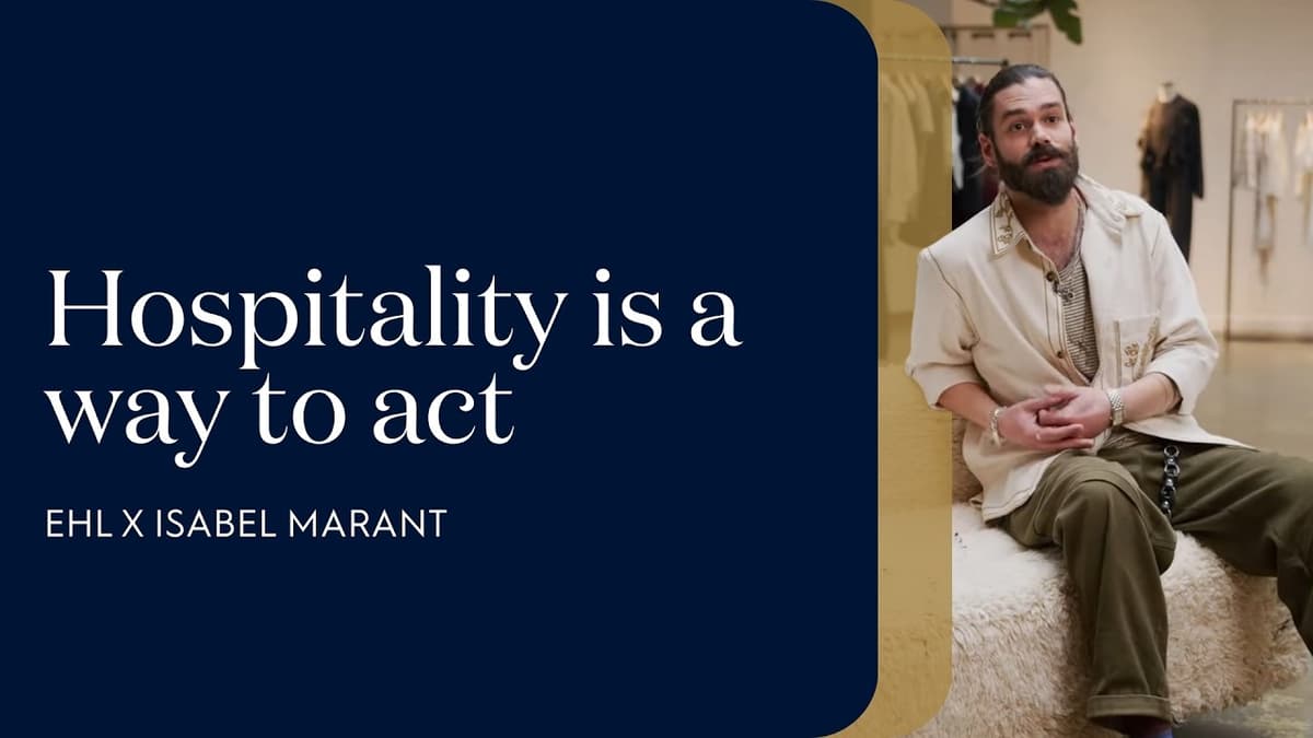 How Hospitality Transforms Luxury Retail | EHL X Isabel Marant Client Experience