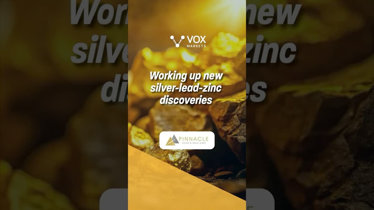 Pinnacle Silver & Gold - Working up New Silver-Lead-Zinc Discoveries