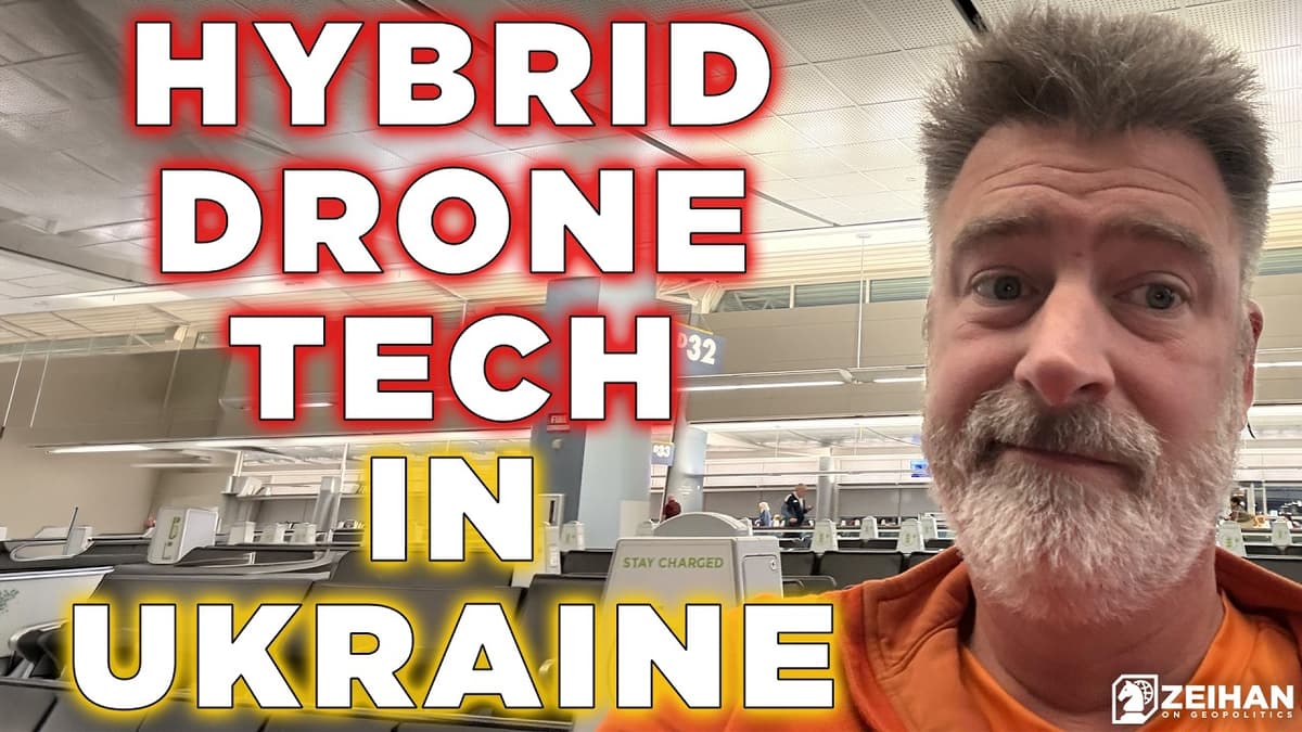 The Future of Drone Tech: Hybrid Drones || Peter Zeihan