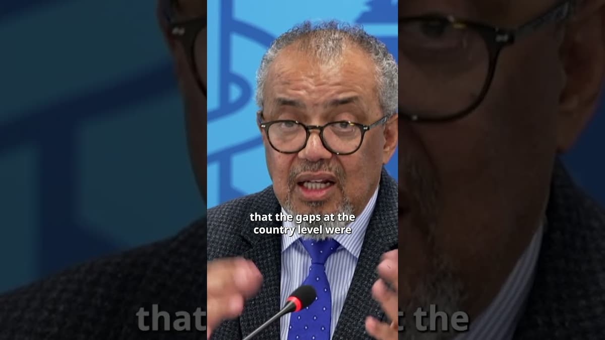 WHO Director-General Dr Tedros on the Pathogen Access and Benefit Sharing (PABS) Annex