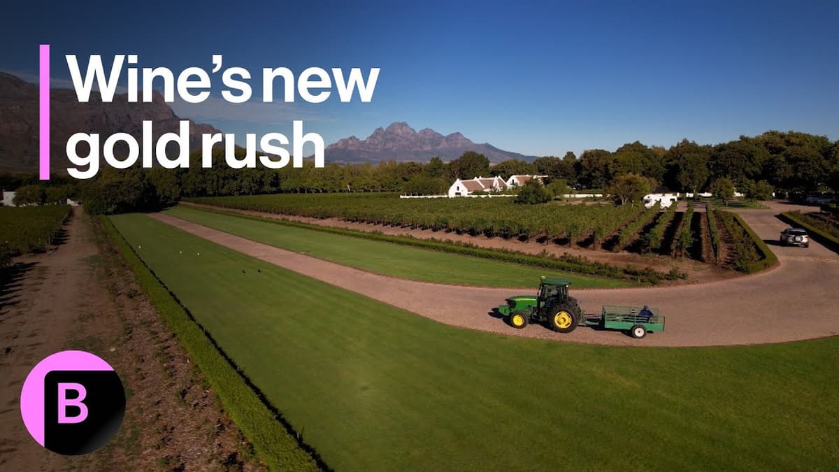 South African Wine Estates Become Focus for Global Buyers