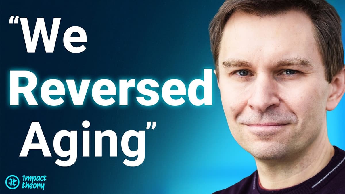 AI Just Compressed 160 Years of Aging Research — Here's What They Found | Dr. David Sinclair