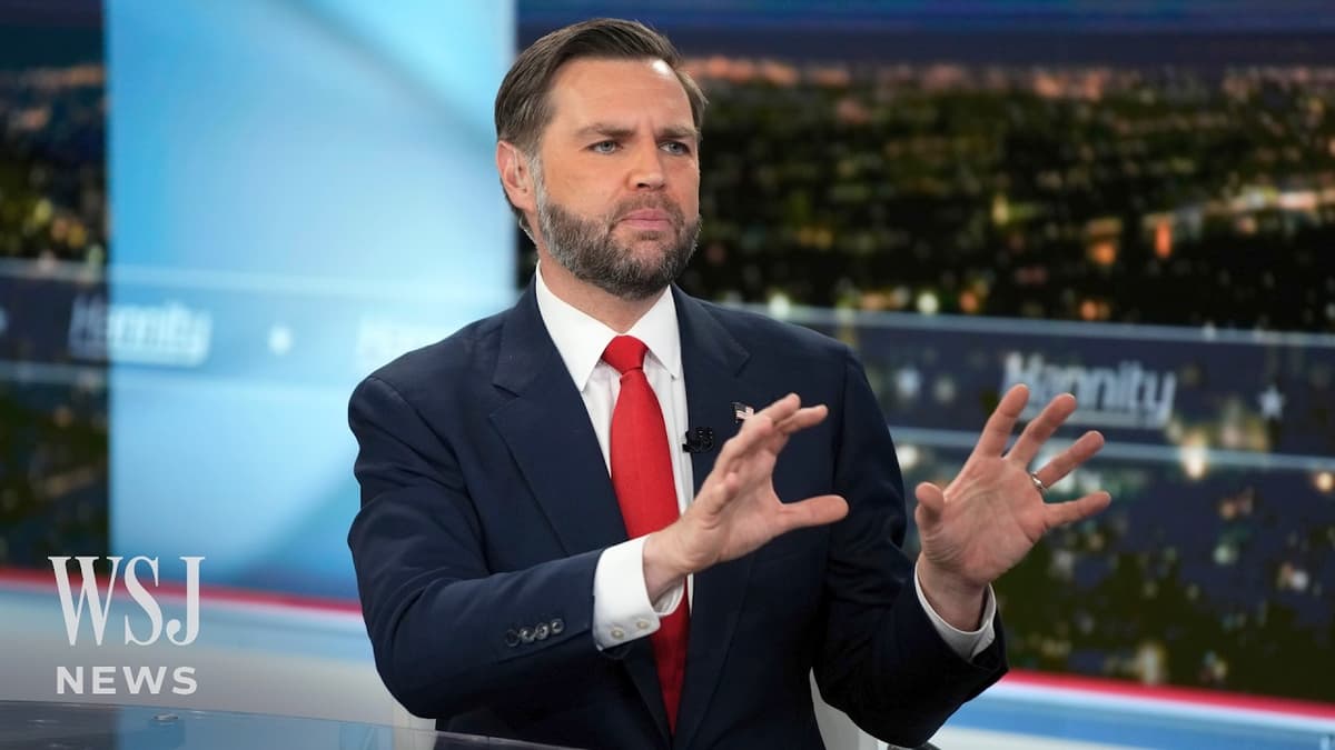 JD Vance: Gulf States ‘Love’ Trump Iran Deal | WSJ News