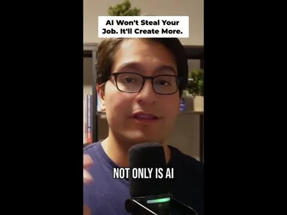 AI Won't Take Your Job. But THIS Person Will 😳