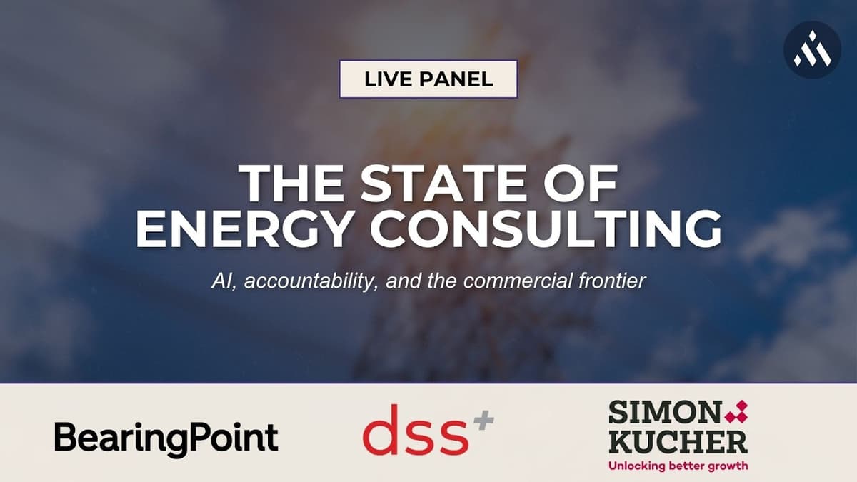 LIVE Replay: The State of Energy Consulting in 2026: A Practitioner Panel