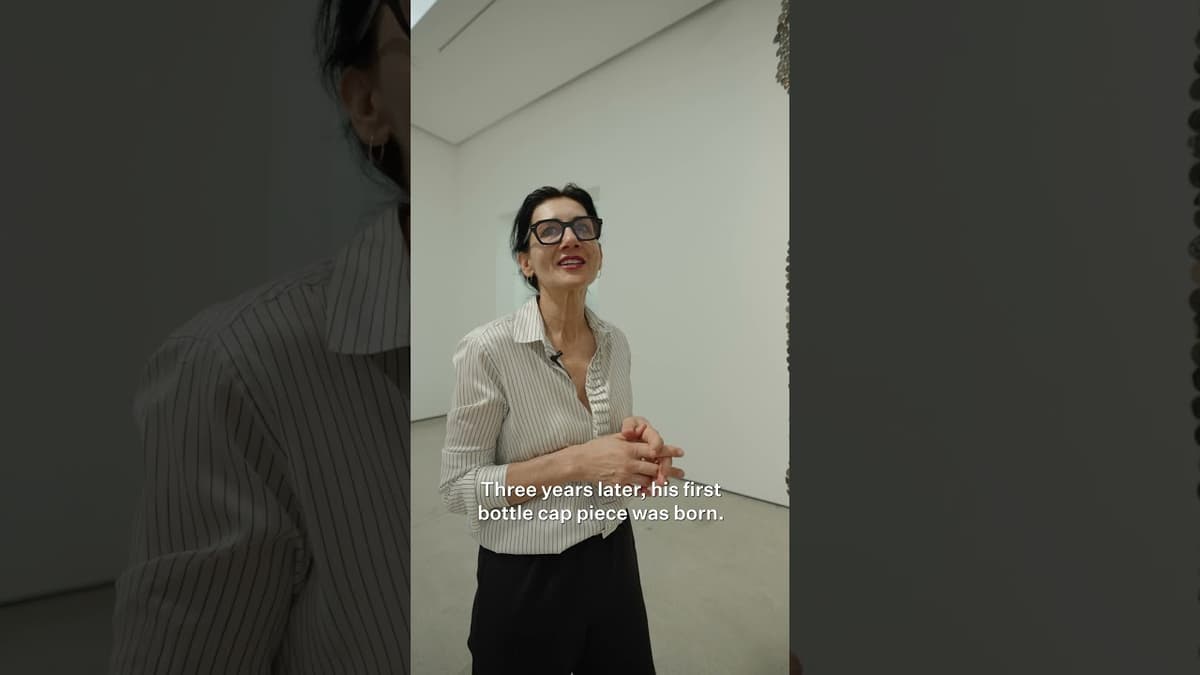 Inside Art Made From Discarded Bottle Caps