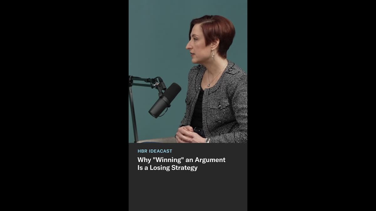 Why "Winning" An Argument Is a Losing Strategy