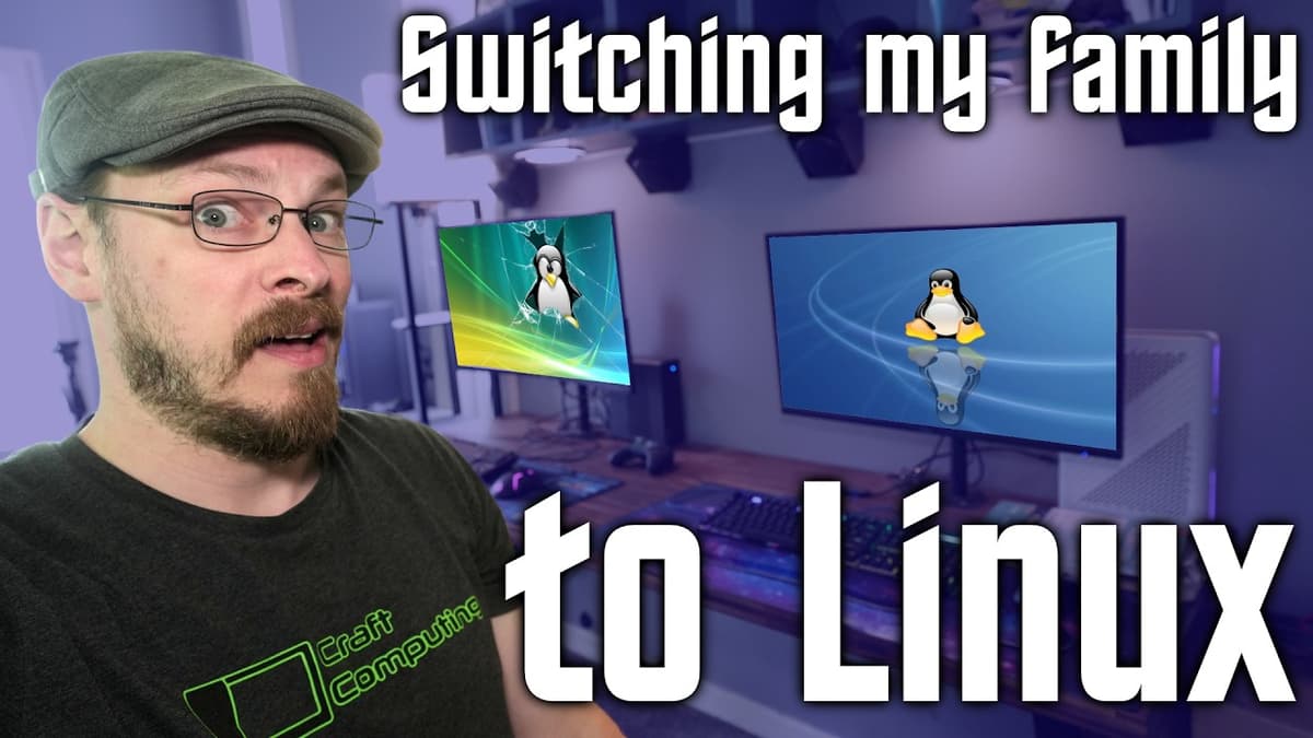 It's Not Me Microsoft, It's You... Switching My Whole Family to Linux