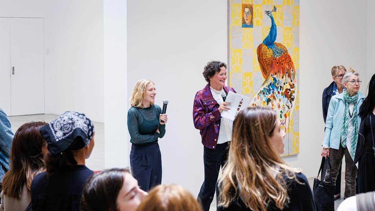 Artist & Curator Walkthrough: Allison Katz & Cecilia Alemani on ‘Allison Katz. Outta the Bag’