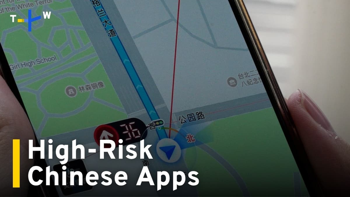 Taiwan Warns Against Use of High-Risk Chinese Apps｜TaiwanPlus News