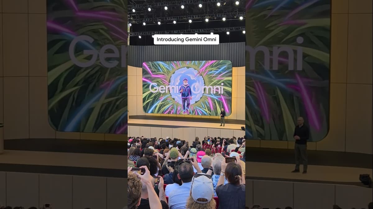 Build Your Next Story with Gemini Omni.