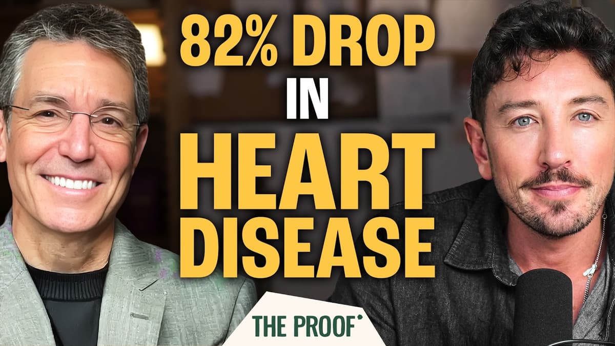 Saturated Fat vs Unsaturated Fat: What 82% Drop in Heart Deaths Actually Proves | David Katz