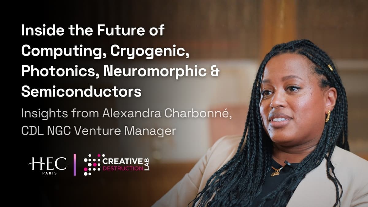 Creative Destruction Lab - Paris: What Technologies Will Shape the Future of Computing?