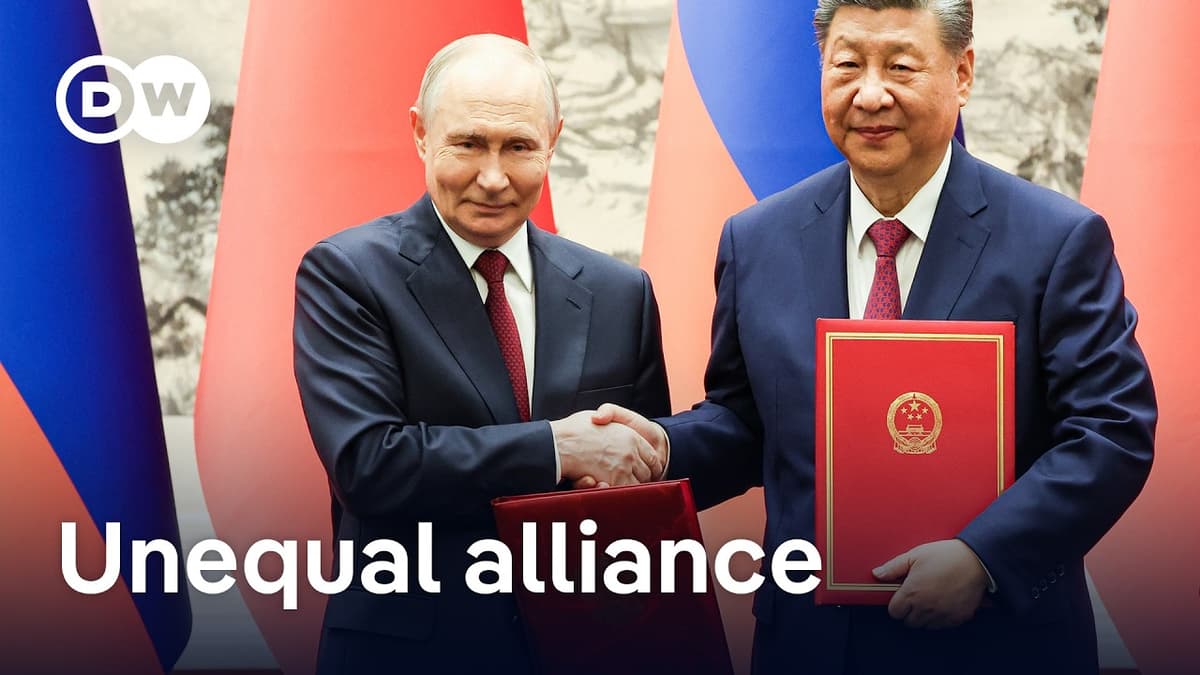Russia's Growing Reliance on China | DW News