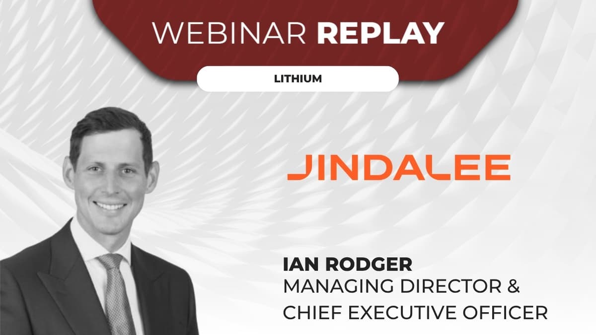 Jindalee Lithium Limited. | Webinar Replay