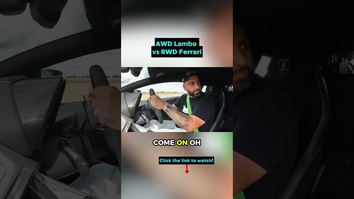 Who Makes the Best V12? Ferrari or Lamborghini? 👀