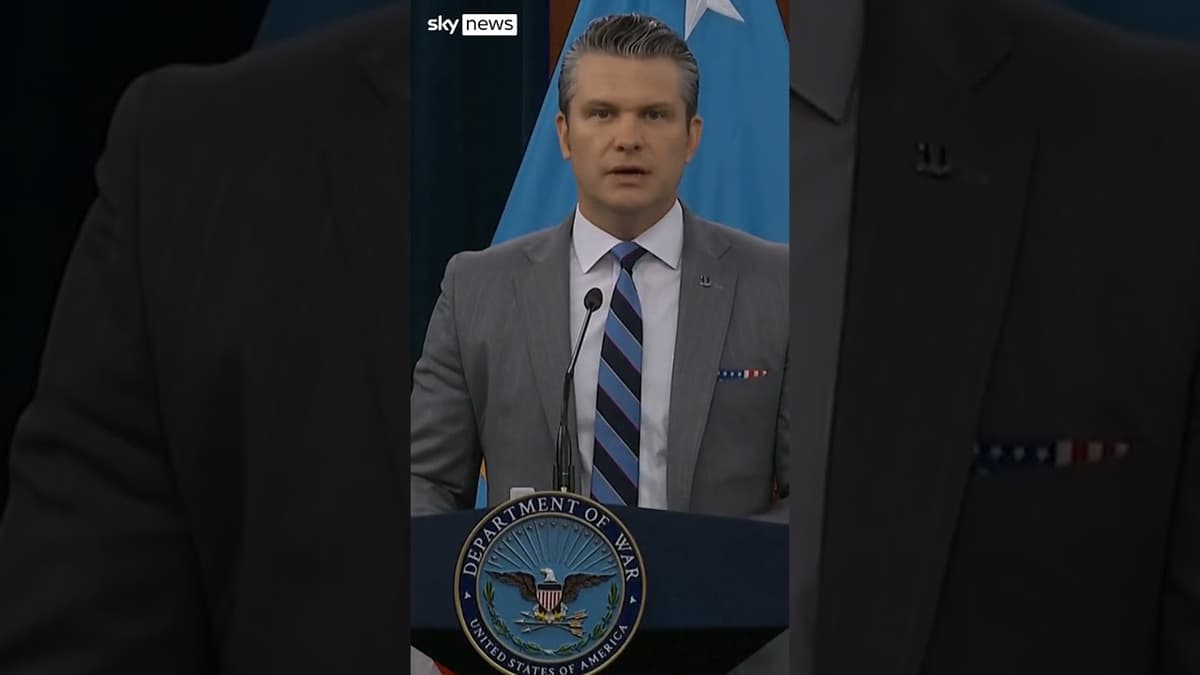 Iran War 'a Gift to the World', Hegseth Says