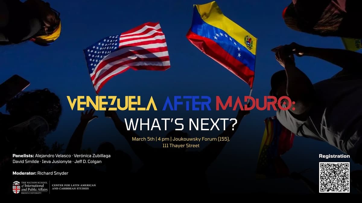 Venezuela After Maduro: What’s Next?