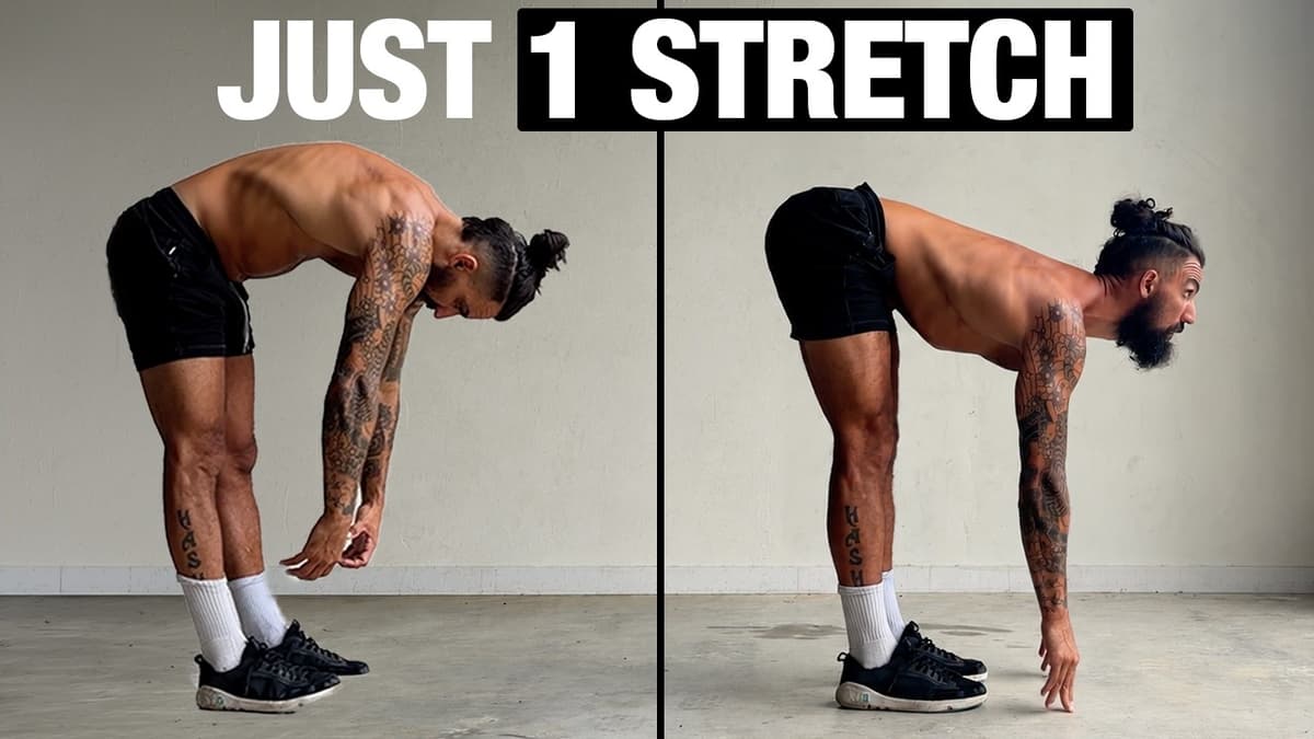 The ONLY Hamstring Stretch You Need, Forever.