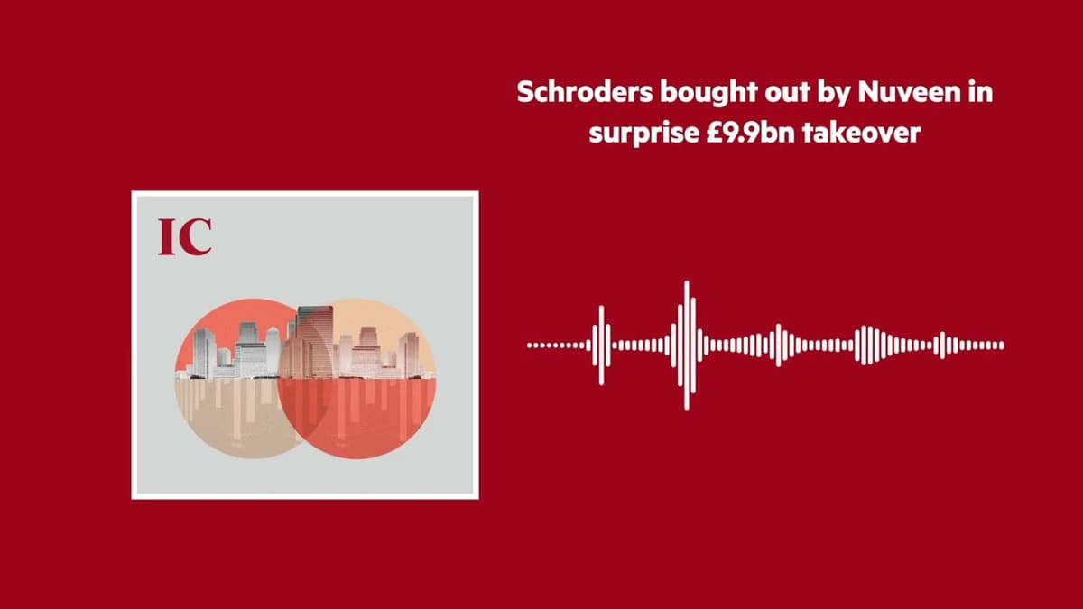 Schroders Sold for £9.9bn — But Was It Too Cheap?