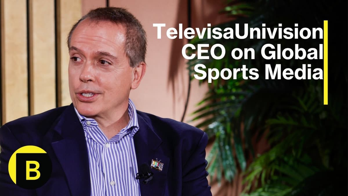 TelevisaUnivision CEO on Global Sports Media