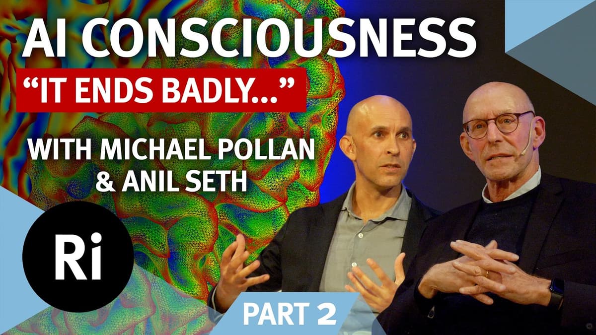 How Does Your Brain Ceate Your Sense of Self? Part 2 with Anil Seth and Michael Pollan