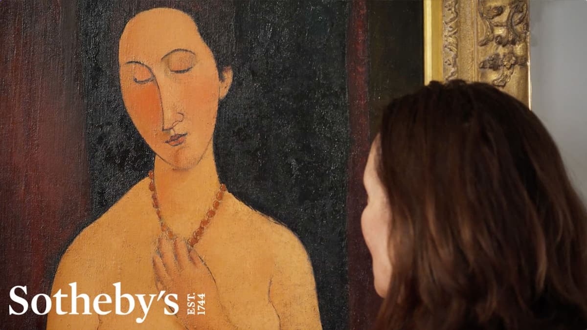 The Modigliani Nude That Shocked Paris | Sotheby’s