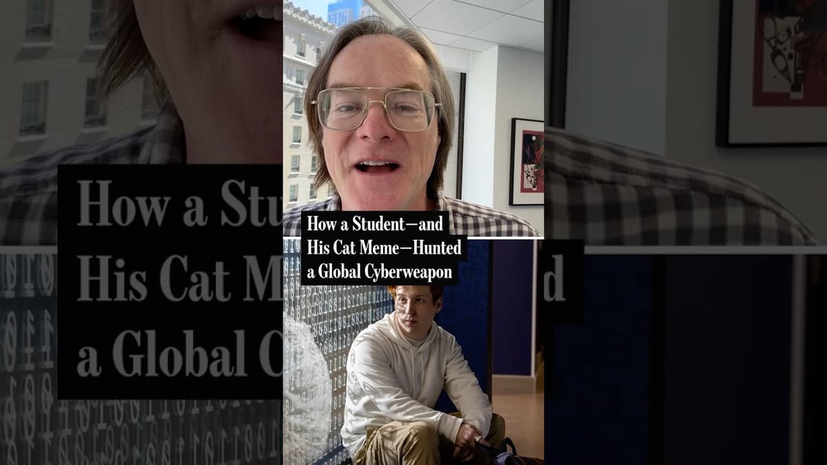How This College Student Hunted a Global Cyberweapon
