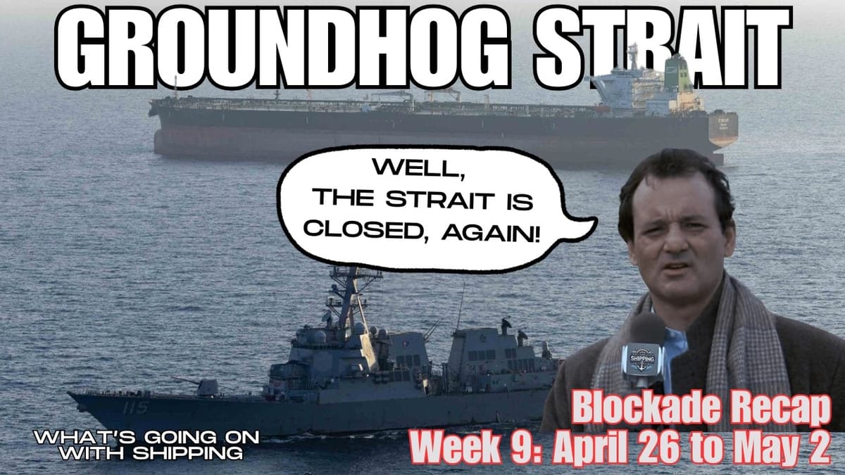 No Way Out? Breaking Down the Week 9 Strait of Hormuz Closure