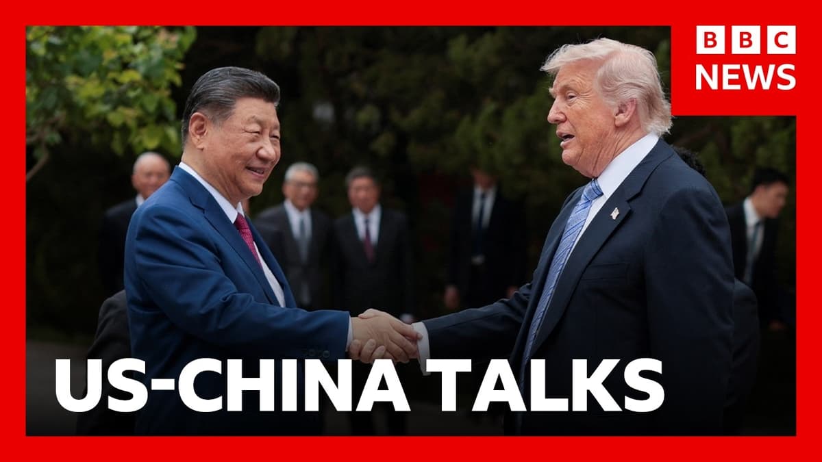 Trump and Xi Conclude 'Very Successful' Talks in Beijing, but No Deals Announced | BBC News