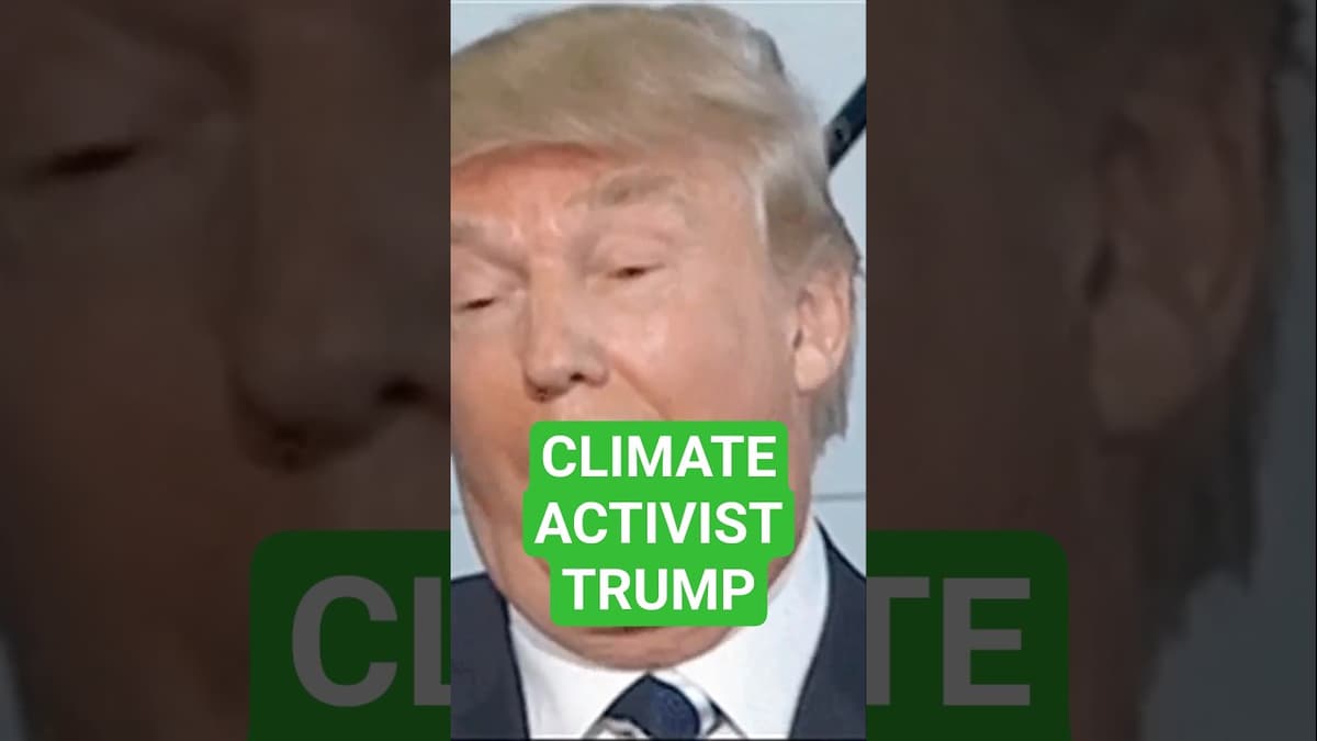 Trump Loves Solar?? ☀️💕 #climatechange