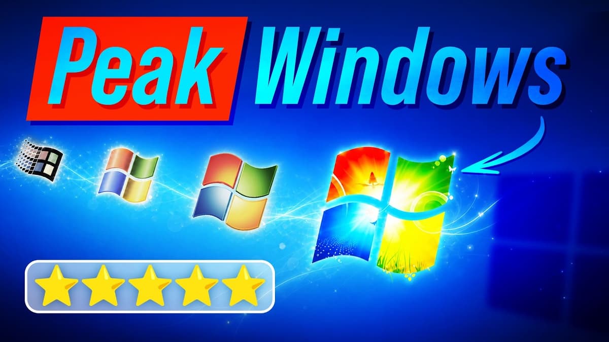 Windows 7: Microsoft's Last Great OS 🏆