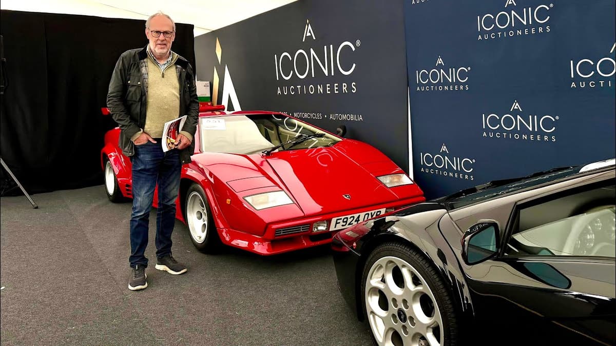 Iconic Sale at Supercar Fest 2026 Auction Preview. Countach, Diablo, McLaren, AMG Black, GT3, STi..
