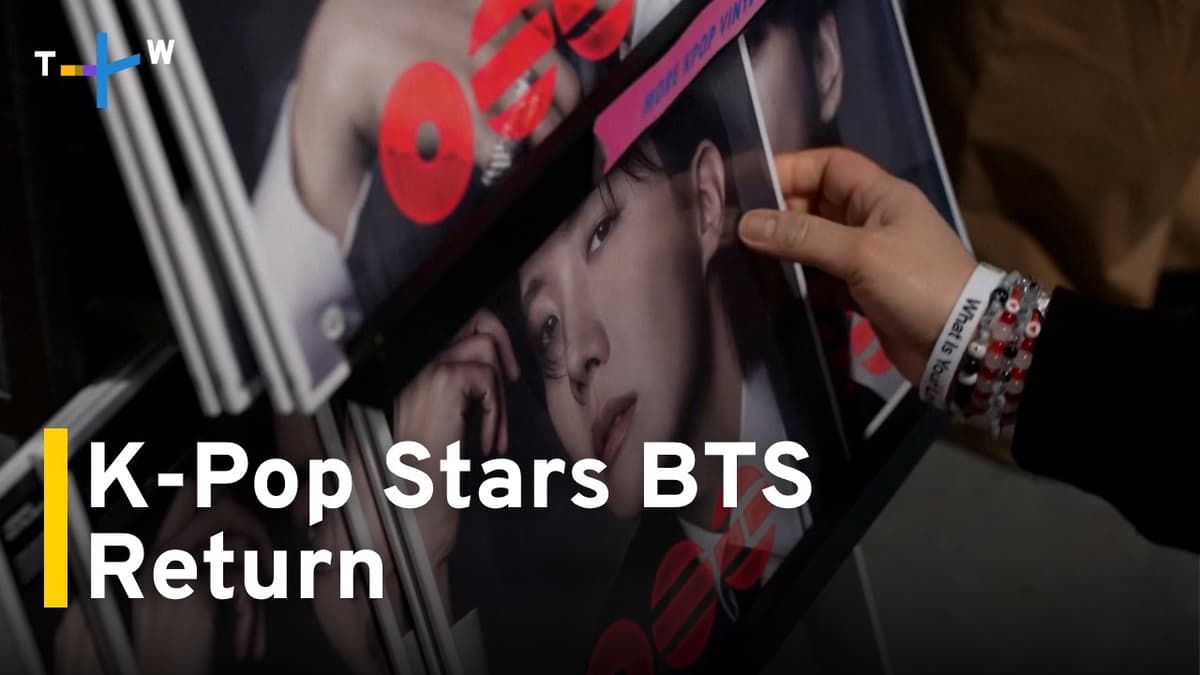 K-Pop Supergroup BTS Returns to the Stage｜TaiwanPlus News