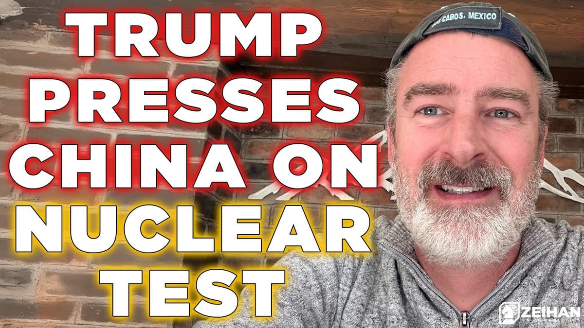 China's Alleged Nuclear Test || Peter Zeihan
