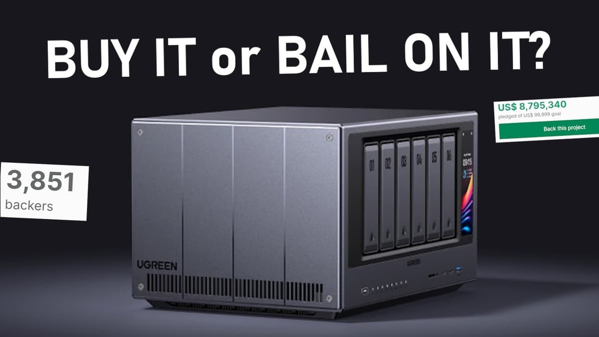 UGREEN AI NAS KICKSTARTER - BUY THIS or BAIL ON IT?