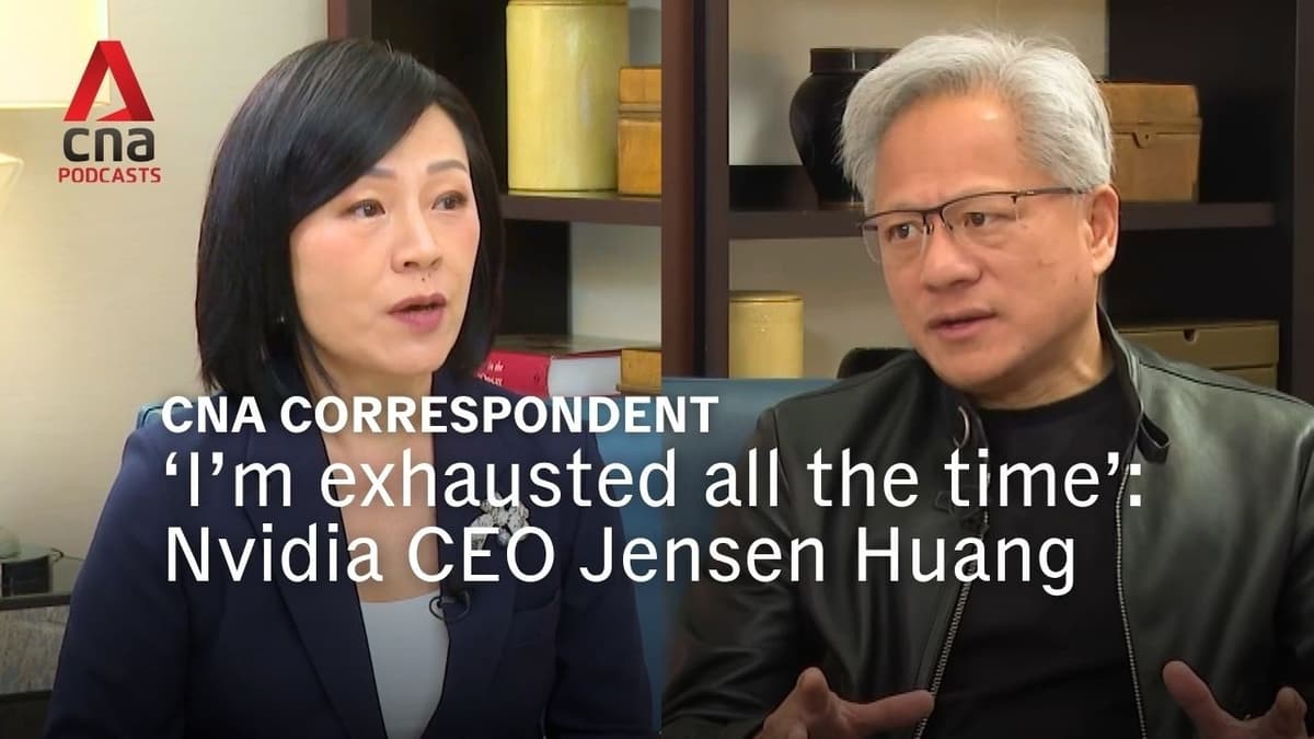 Jensen Huang: The Tough Boss of Nvidia Who Is 'Exhausted All the Time' | CNA Correspondent