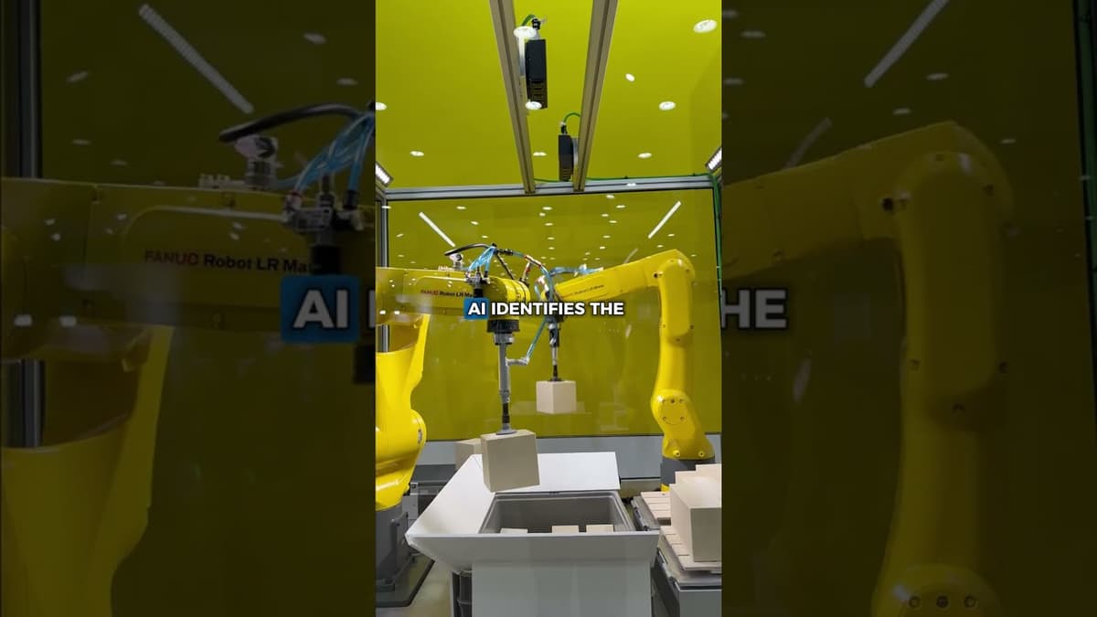 How AI-Enabled Robots Handle Factory Chaos