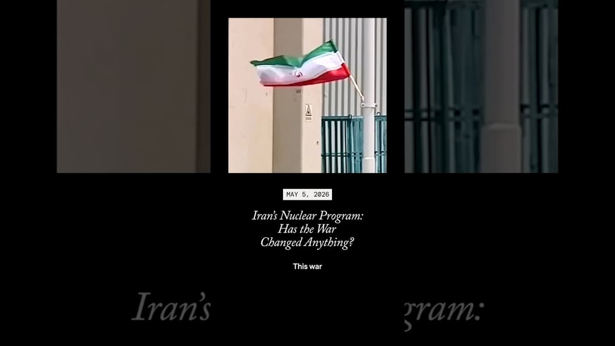 Iran’s Nuclear Program: Has the War Changed Anything?
