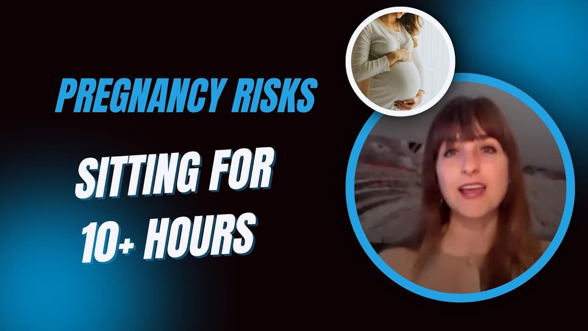 Sedentary Behavior Linked to Pregnancy Risks, Study Says