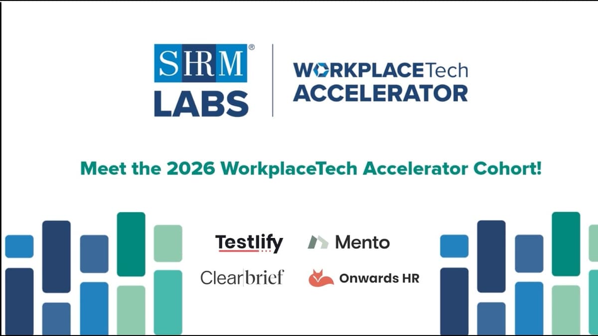 Inside the SHRM Labs WorkplaceTech Accelerator: Building the Future of Work