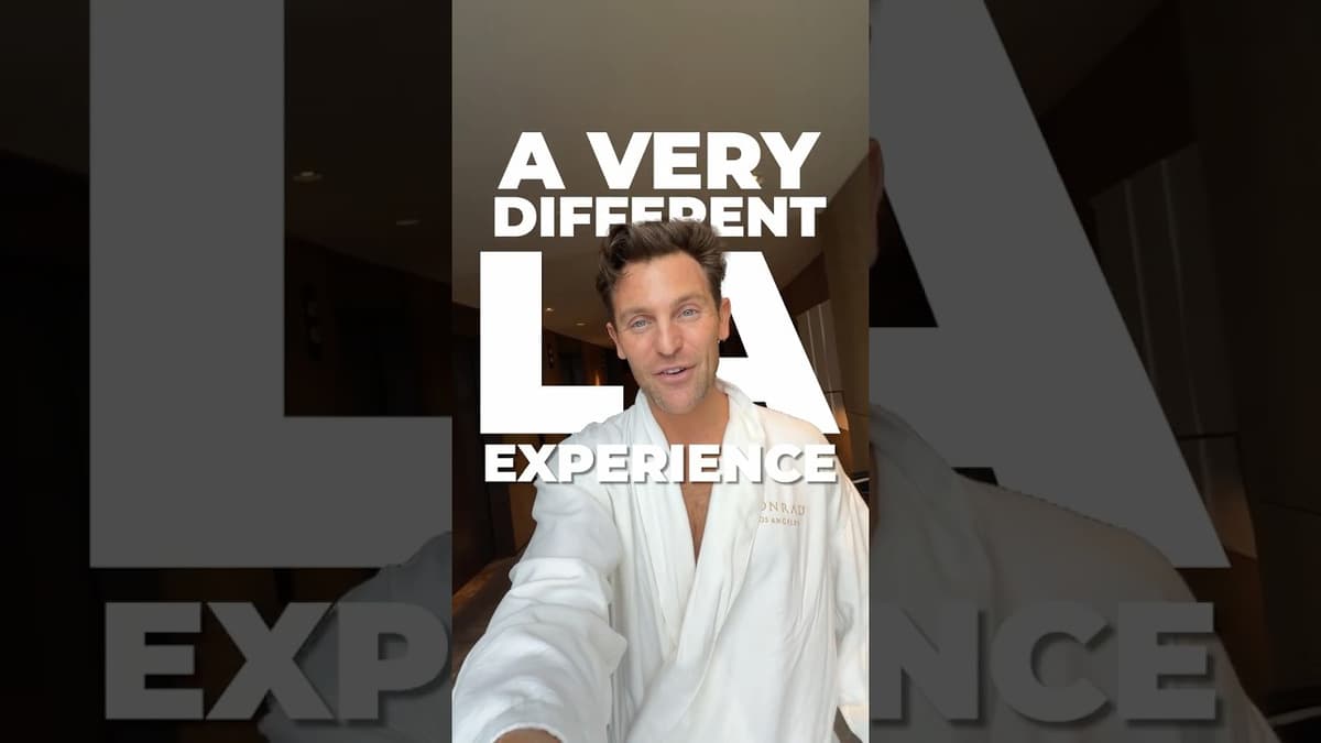 $1,000/Night in Downtown LA?! 😱 Inside Conrad Los Angeles Luxury Hotel