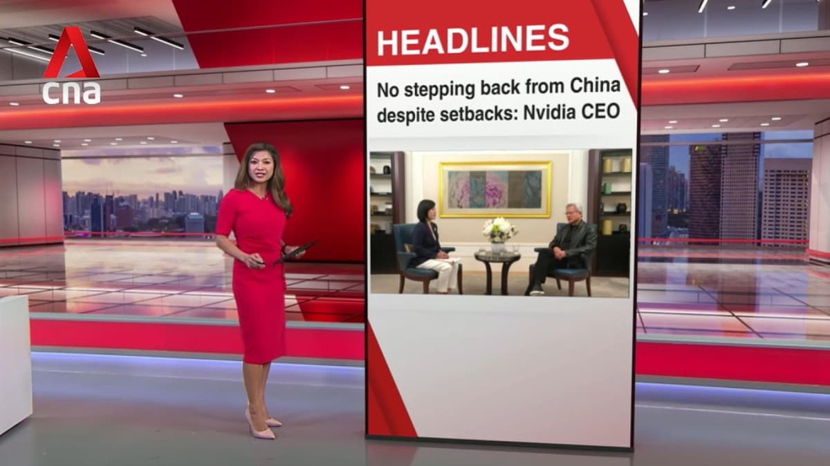 CNA Speaks with Nvidia CEO Jensen Huang | East Asia Tonight (May 25)