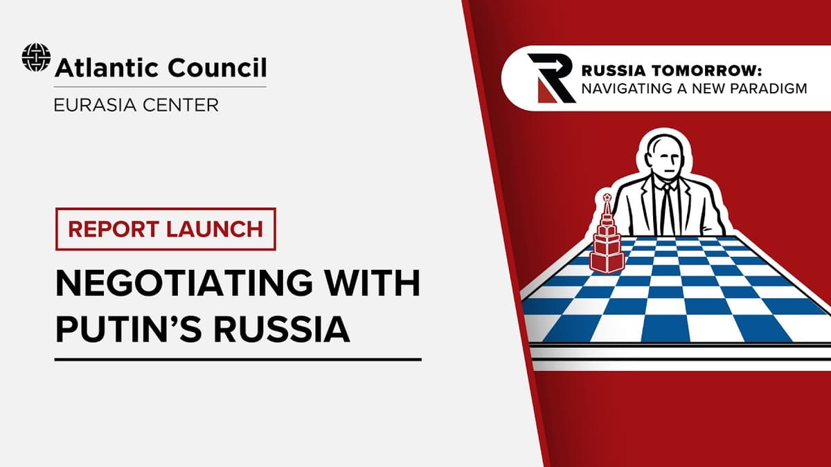 Report Launch: Negotiating with Putin’s Russia