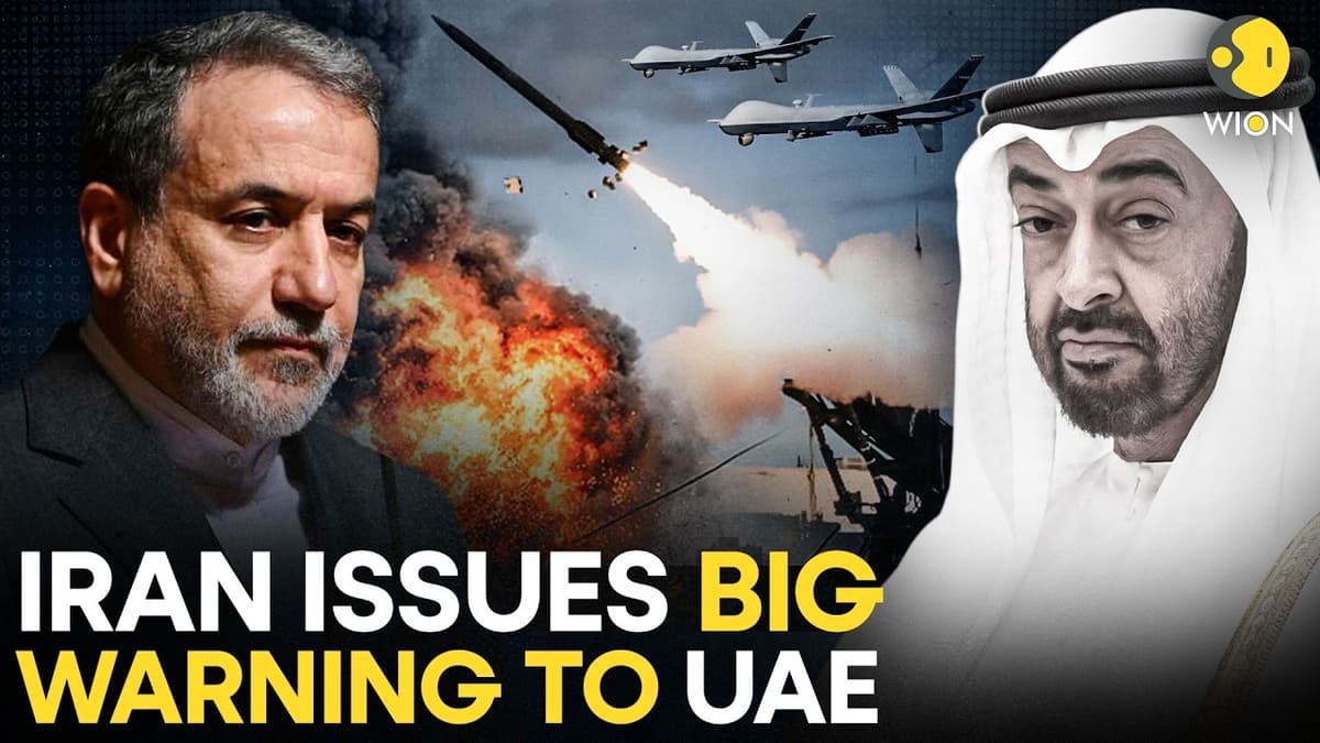 Iran-UAE Tensions LIVE: Iran Issues Big Warning To UAE Over Alleged Israel Collusion  | WION Live